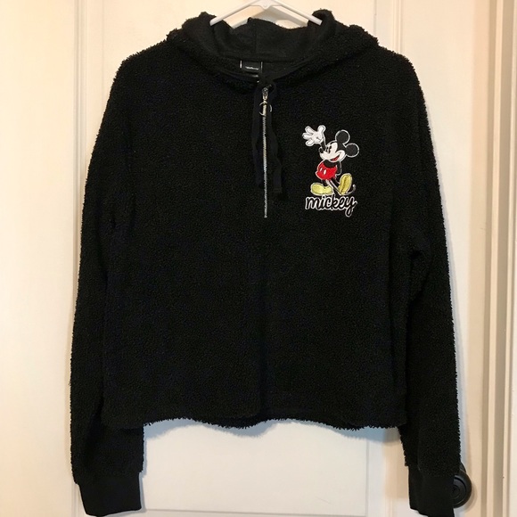 Disney Black sweater with hoodie - Picture 6 of 6